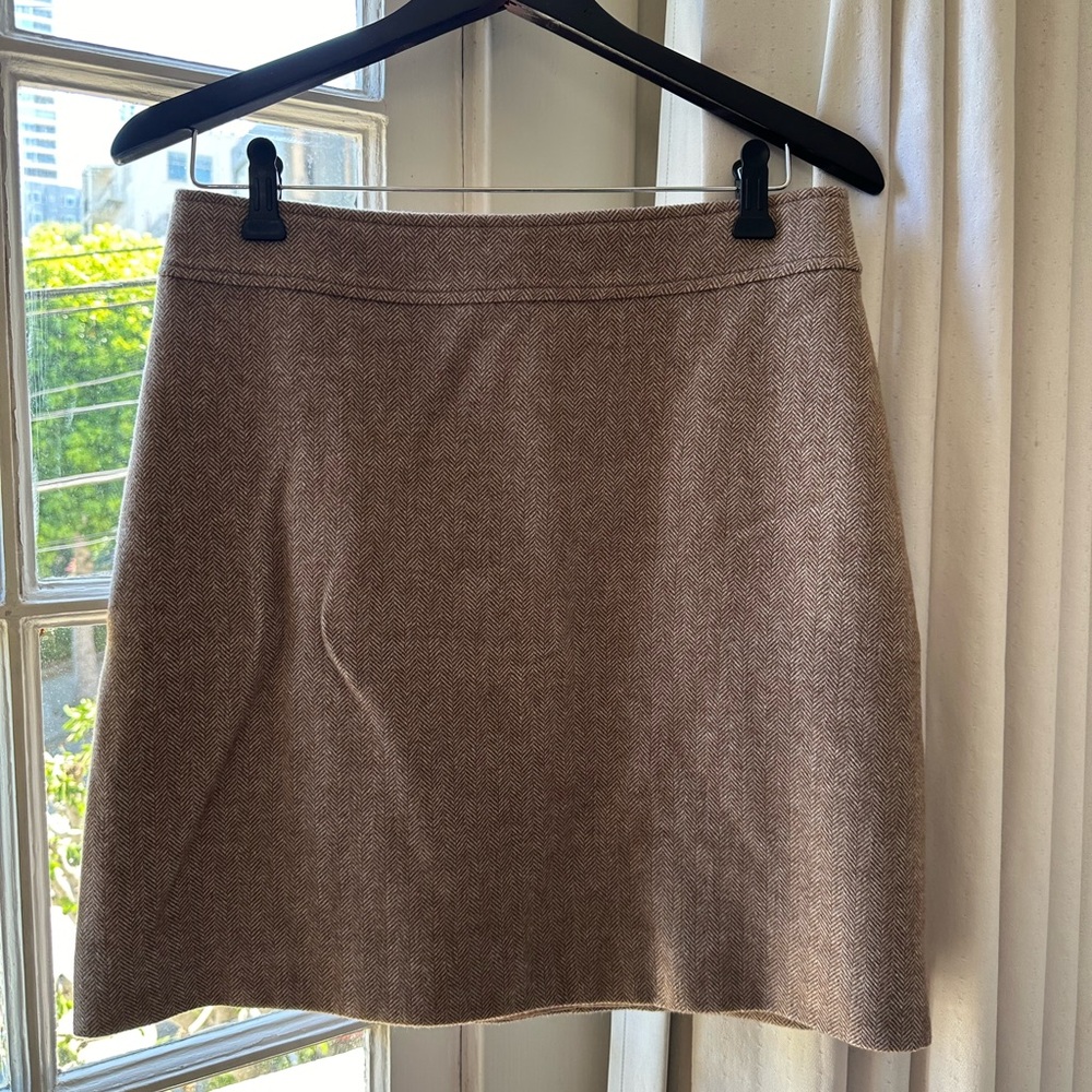 Fall mini skirt